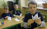 Koło Origami IZUMI w Szkole Podstawowej nr 1 w Kamieniu Pomorskim